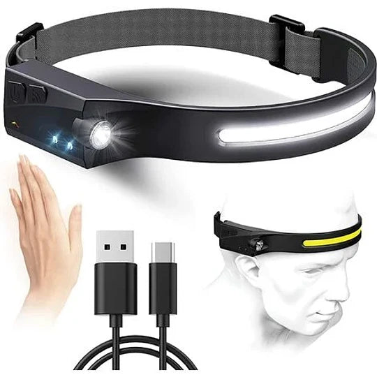 cintillo linterna recargable