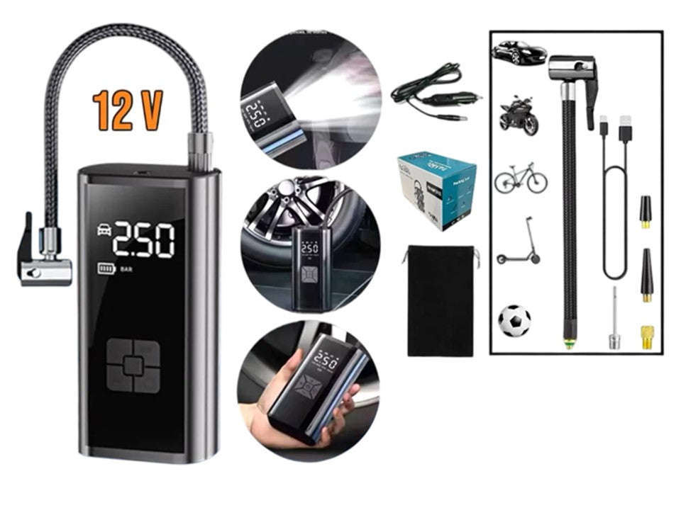 Compresor Electrico 12V Portatil